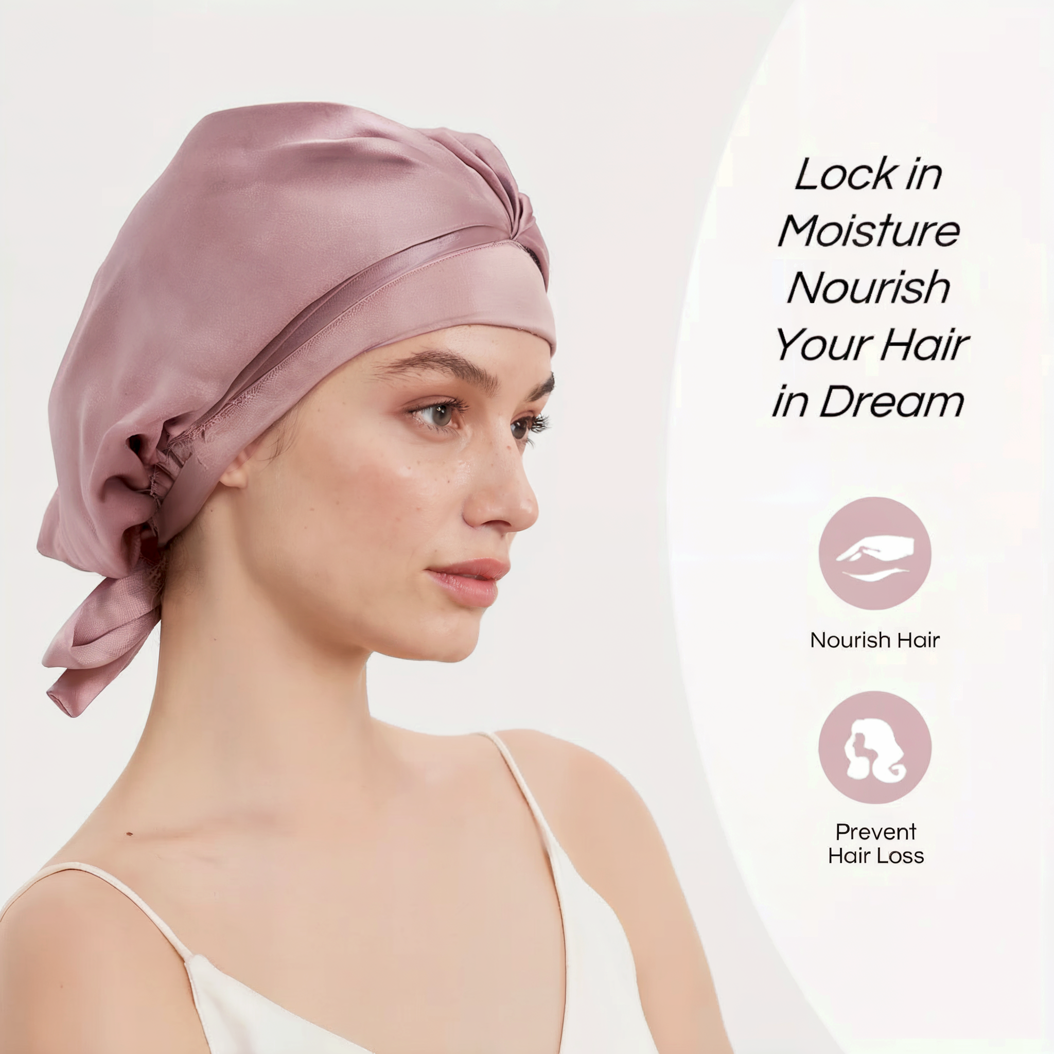 Bye Bye Frizz - Premium Silk Bonnet